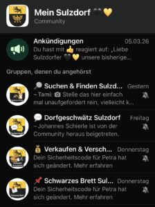 WhatsApp Community Sulzdorf