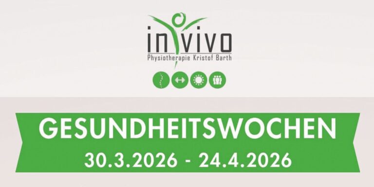 Gesundheitswochen bei InVivo: Vier Wochen lang fit werden – mit Tag der offenen Tür in Sulzdorf
