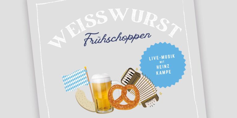 Weißwurst-Frühschoppen am 9. August 2026 – Der Heimatverein lädt ein